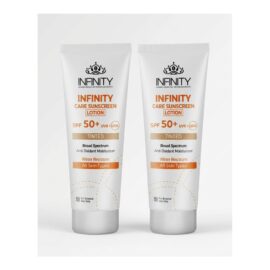 صورة لوشن واقي الشمس الملون إنفينيتي كير SPF50+ – 60 مل (عرض 1+1)